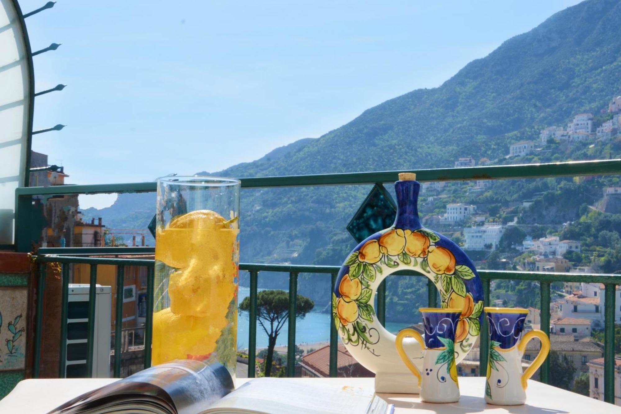 Апартаменти Panoramic Flat Amalfi Coast - Sea View 1 В'єтрі Екстер'єр фото