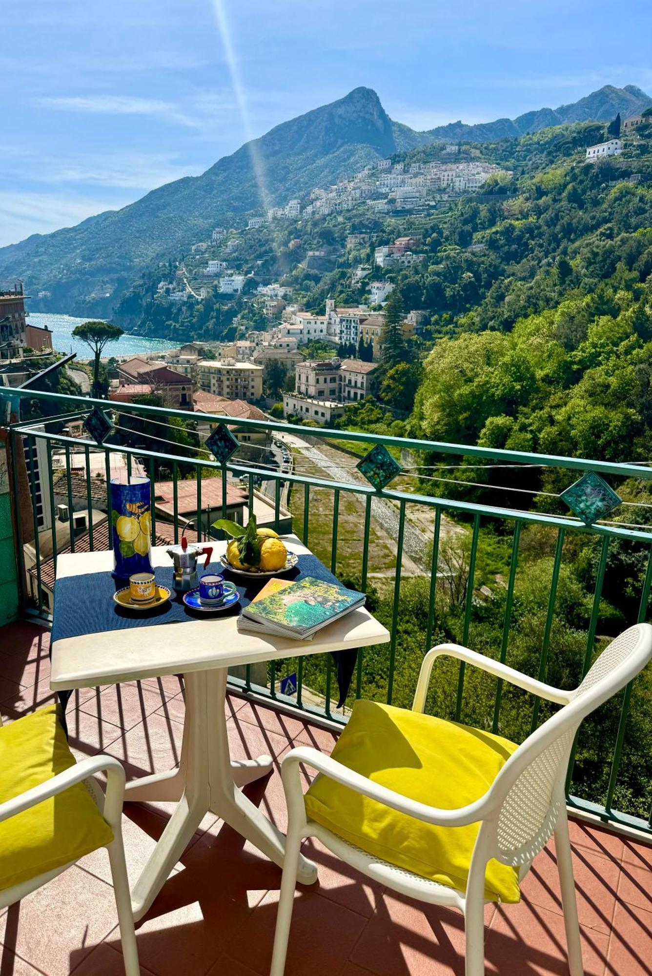 Апартаменти Panoramic Flat Amalfi Coast - Sea View 1 В'єтрі Екстер'єр фото
