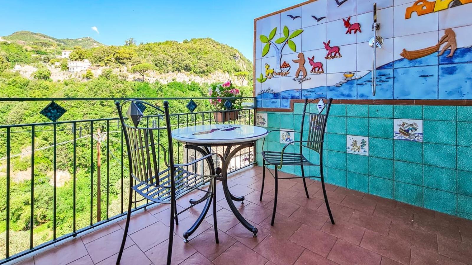 Апартаменти Panoramic Flat Amalfi Coast - Sea View 1 В'єтрі Екстер'єр фото