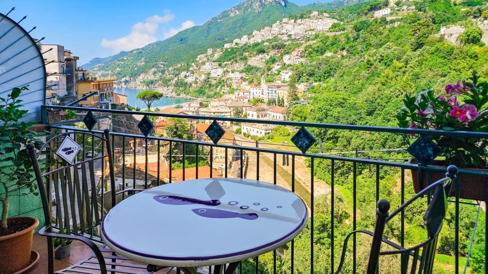Апартаменти Panoramic Flat Amalfi Coast - Sea View 1 В'єтрі Екстер'єр фото